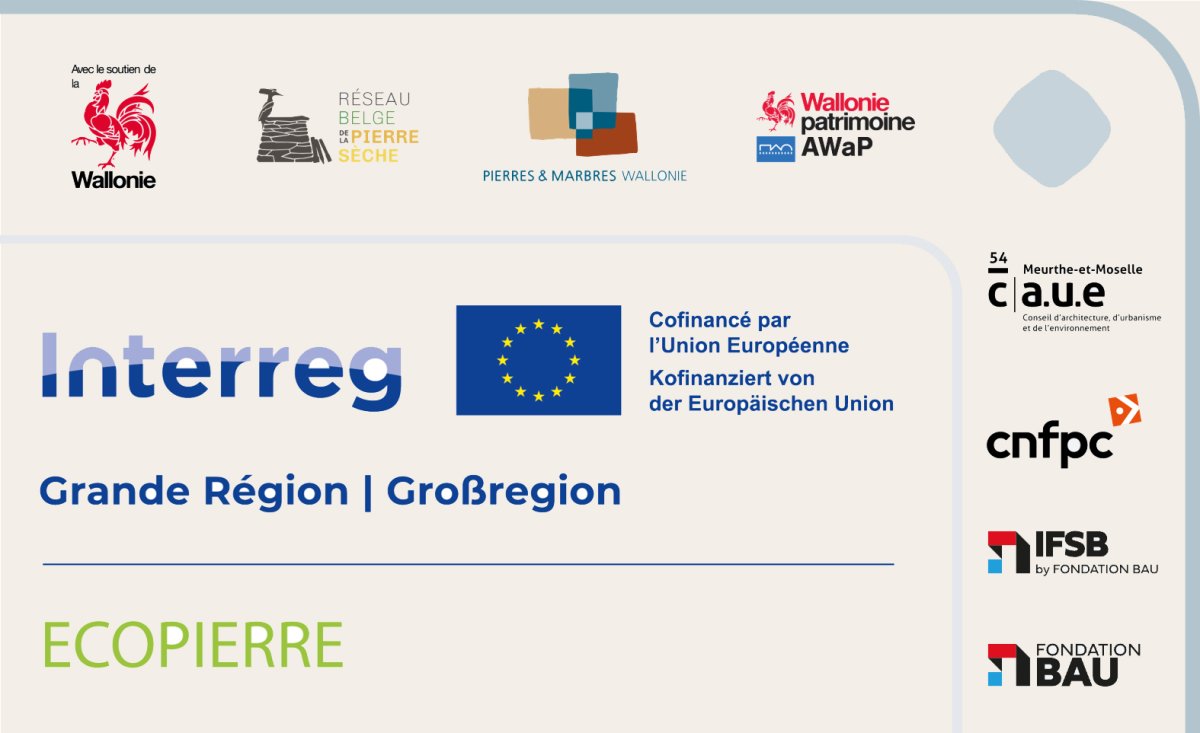 partenaires du projet ECOPIERRE