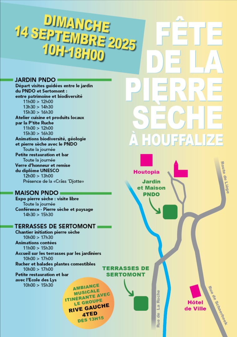 Un beau programme nous attend le 14 septembre à Houffalize !